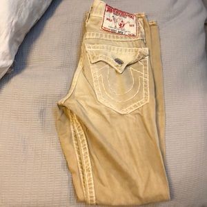 Kaki True Religion Jeans